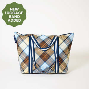 Bags: Medium Zip Tote Bag - Country Plaid