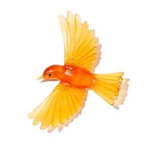 Glassware: Yellowhead / Mōhua - Orange