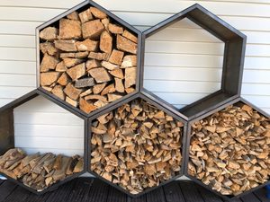 Products: Hexagon Firewood Stacks Incision NZ