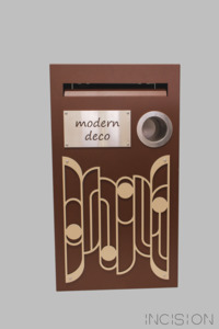 Products: Modular Aluminum Letterbox - Available in Four Designs - Incision