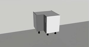 Products: Corner cabinet, bifold door JAG Express