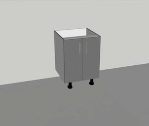 Floor cabinet - 2 doors JAG Express