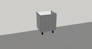 Floor cabinet - sink - 2 door JAG Express