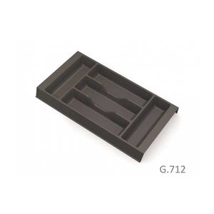 Products: Cutlery insert - 278mm - wings on 2 sides - GREY JAG Express