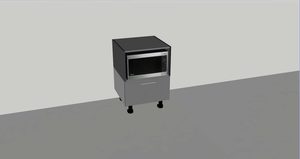 Floor cabinet for under bench microwave JAG Express