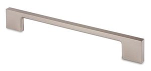 Products: Square Handles 3064, 160mm, Brushed Nickle JAG Express