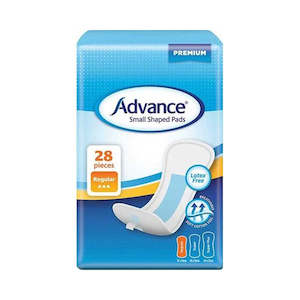 Continence: Advance Small Shaped Pads