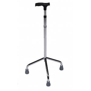 Triplo tripod walking stick