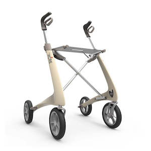Walkers Rollators: byACRE Carbon Ultralight Walker WHITE (Regular)