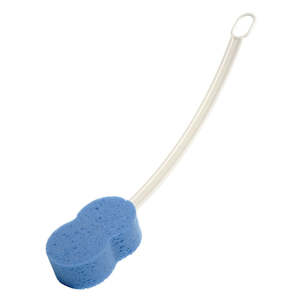 Daily Living Essentials: Bath Sponge with Handle