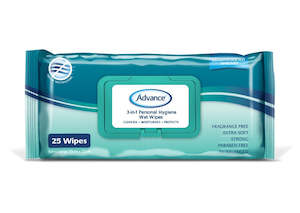 Put The Spring Back Into Your Step: Advance 3 in 1 Personal Hygiene Wet Wipes