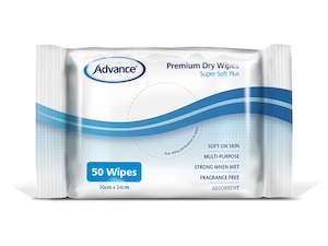 Put The Spring Back Into Your Step: Advance Premium Dry Wipes Super Soft Plus