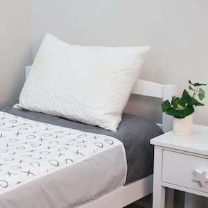 Unclassified: 2 x Quilted Pillow Protectors