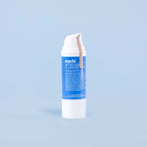 Sun Care: Mechi Zinc & Hyaluronic Facial Sunscreen - Deeply Tinted