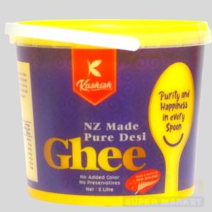 Kashish NZ Made Pure Desi Ghee 2 LTR - Indian Supermarket