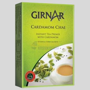 Girnar Cardamom Tea Instant Mix 10 Sachets - Indian Supermarket