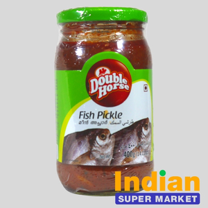 Double Horse Fish Pickle 400 Gm - Indian Supermarket
