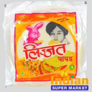 Lijjat Jeera Papad 200 Gm - Indian Supermarket