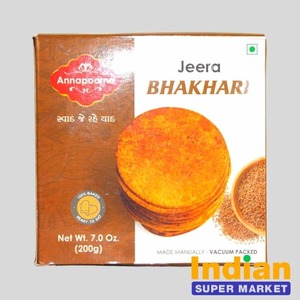 Annapoorna / Deep Jeera Bhakhari 200 gm - Indian Supermarket