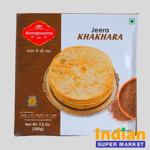 Annapoorna / induben Jeera Khakhara 200 gm - Indian Supermarket
