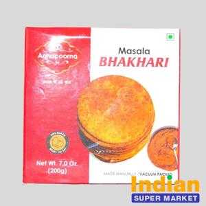 Annapoorna / Induben Masala Bhakhari 200 gm - Indian Supermarket