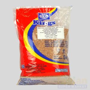 Kings Red Raw Country Rice Polished 5 KG - Indian Supermarket