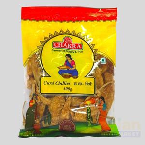 Products: Chakra Curd Chillies 100 gm - Indian Supermarket