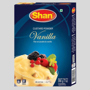 Products: Shan Vanilla Custard Powder 200g - Indian Supermarket