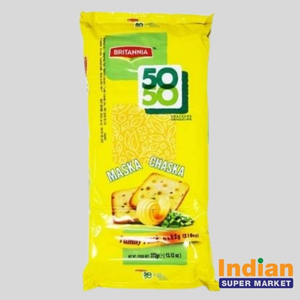 Britannia 50-50 Maska Chaska 372Gm - Indian Supermarket