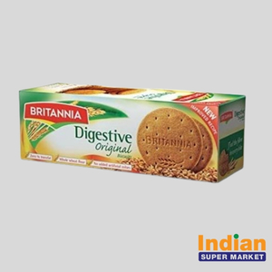 Britannia Digestive Original Biscuits 400Gm - Indian Supermarket