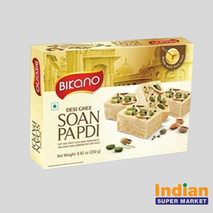 Bikano Desi Ghee Soan Papdi 250Gm - Indian Supermarket