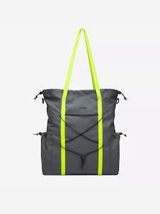Elliker: Carston 13L Tote Bag - Grey Neon