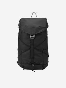 Elliker: Wharfe 22L Flap Over Backpack - Black