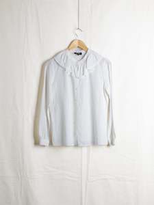 A.P.C. - Frill Neck Blouse