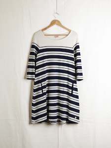 I P Recycle: Armor Lux - Heritage Breton T-Shirt Dress