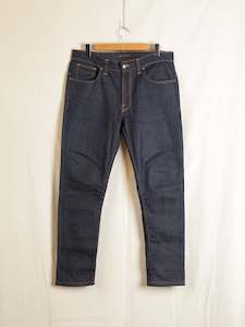 Mens Jeans: Nudie Jeans - Tape Ted "16 Dips" Organic Cotton Jeans