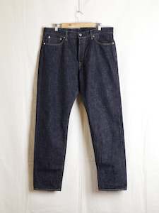 Mens Trousers: Momotaro - 15.7oz Classic Tapered Selvedge Jeans