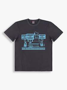 Mens Tees: Snoopy For President Tee - Vintage Black