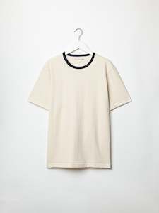 Mens Tees: 2M15B Classic Fit Tee - Nature/Ink