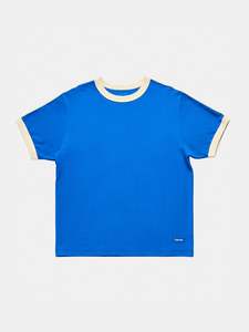 Mens Tees: Penny Tee - Larriet Blue