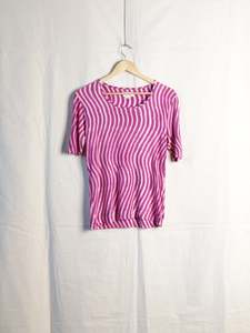 Womens Tees: Dries van Noten - Viscose Jersey Len Lye Tee