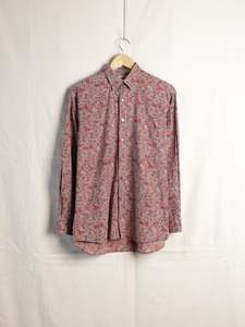 Mens Shirting: Paul Smith - 80s Printed Cotton Lawn Shirt