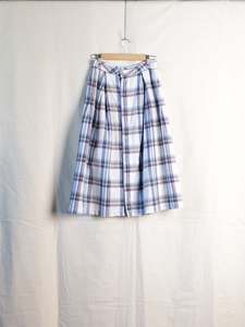Engineered Garments - Snap Front Madras Skirt