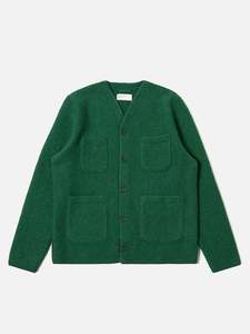 Mens Sweats Hoods: Wool Fleece Cardigan