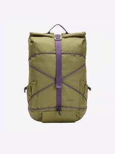 Dayle 21/25L Roll Top Backpack - Khaki