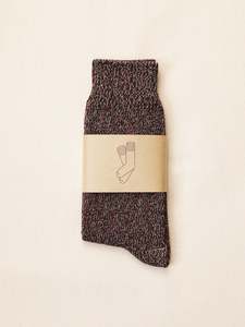 Indigo Provisions: Twisted Yarn Socks - Pōhutukawa