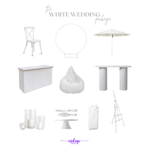 White wedding package