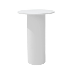 Steel white bar table