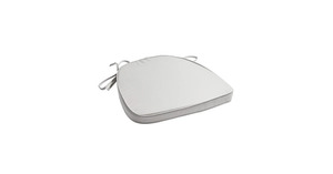 Products: White chair cushion