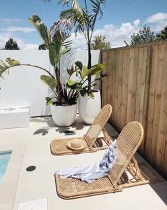 Products: Rattan beach chair
